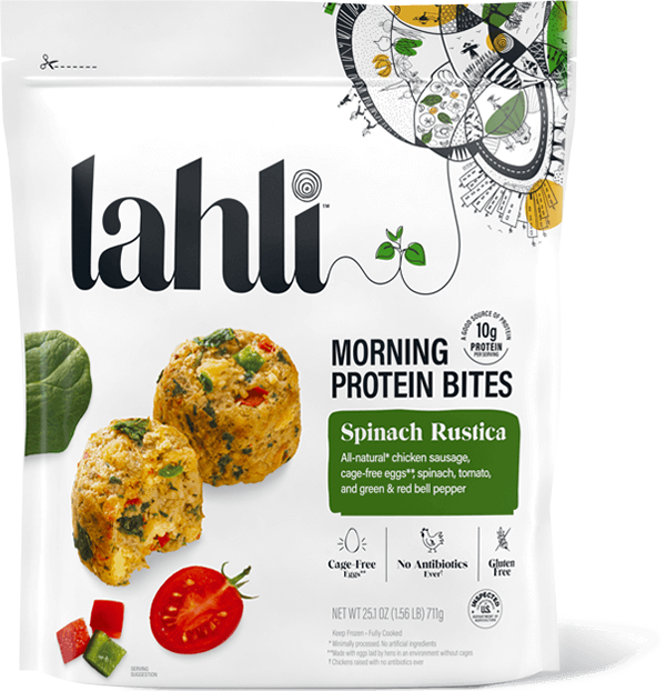 lahli morning protein bites harvest packaging